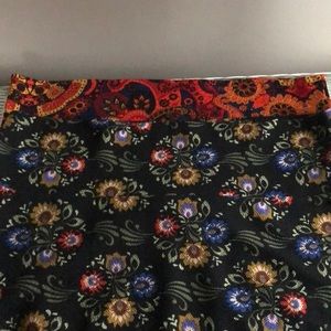 Two Lularoe Cassie skirts for the price of one!!